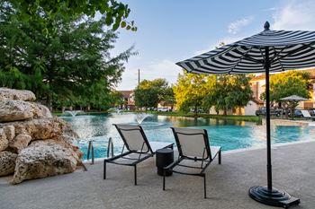 Poolside area